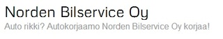 Norden Bilservice Ab Helsinki